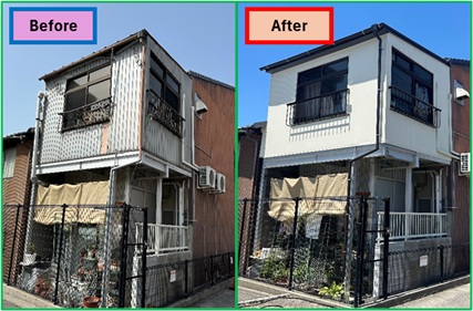 今月のピックアップ（外壁リフォーム）の画像