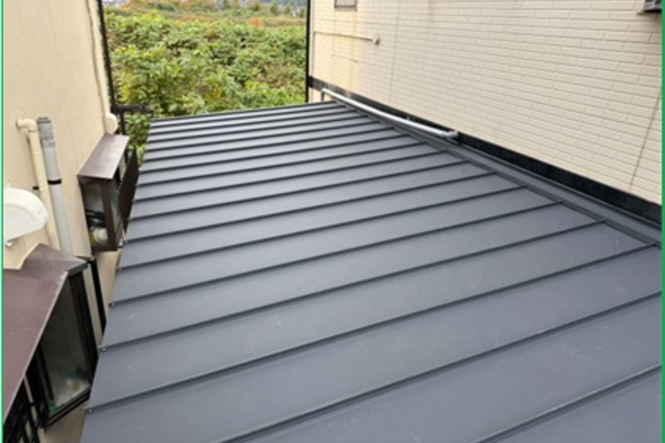 増築工事（立平屋根）の画像